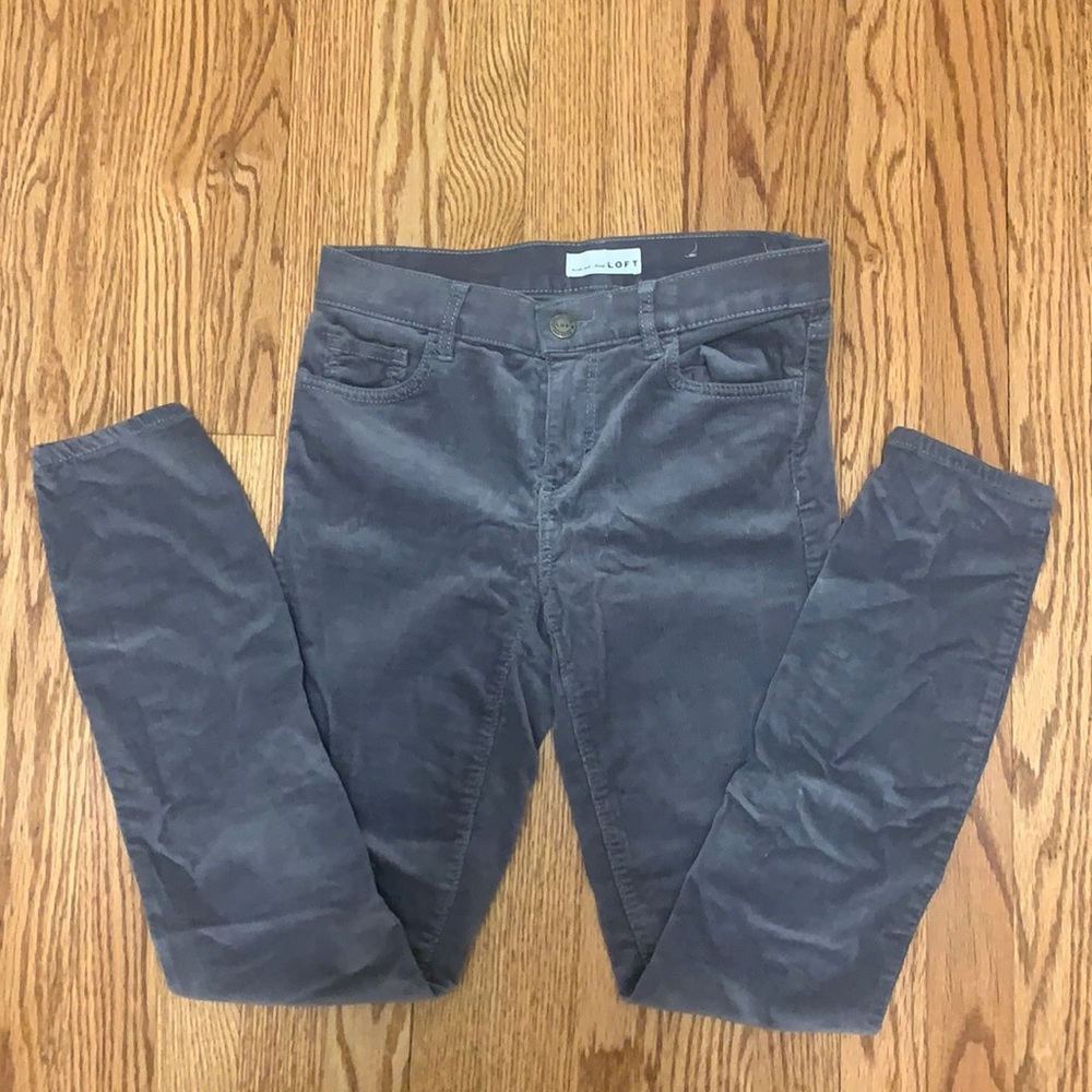 LOFT Corduroy Skinny Jeans